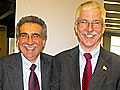 Honorable Joseph E. Gubbay, Acting Supreme Court Justice in the Screening & Treatment Enhancement Part (STEP) and Frank Jordan, Special Assistant to the Chief of Policy and Planning for New York State Courts