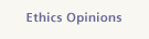 Judicial Ethics Opinions