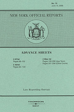 3d Series advance sheet