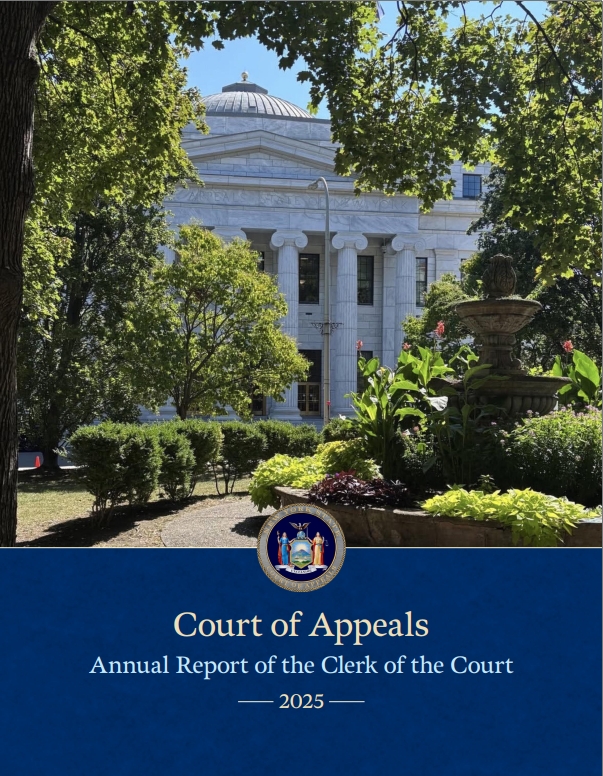 Cover of the Court of Appeals 2025 Annual Report