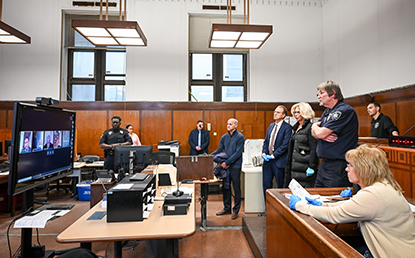 Observering a Virtual Court appearance