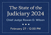 State of the Judiciary
