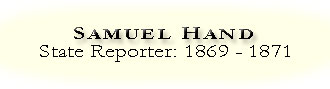 Samuel Hand