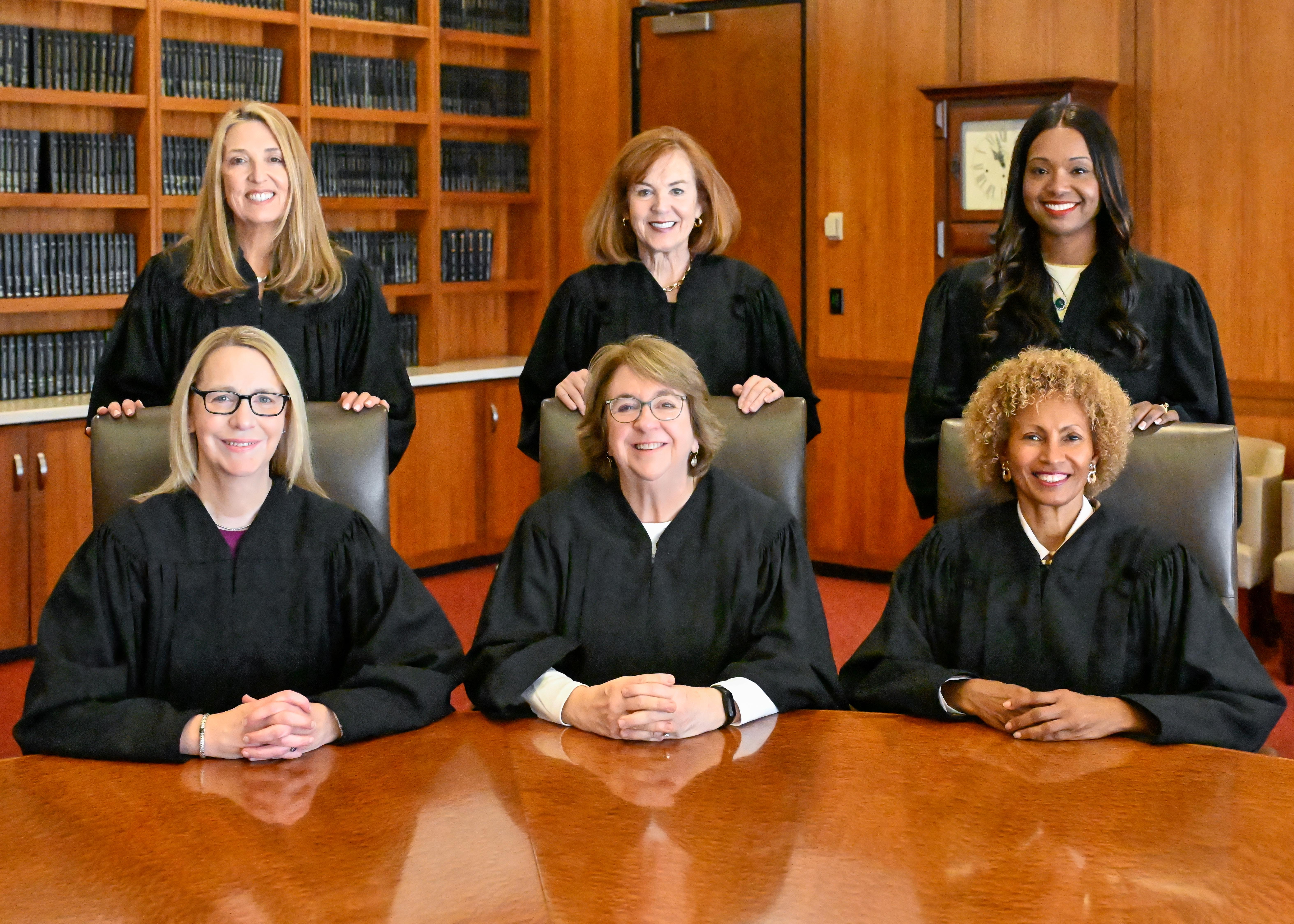 A picture from Justice Ryba's swearing in ceremony.