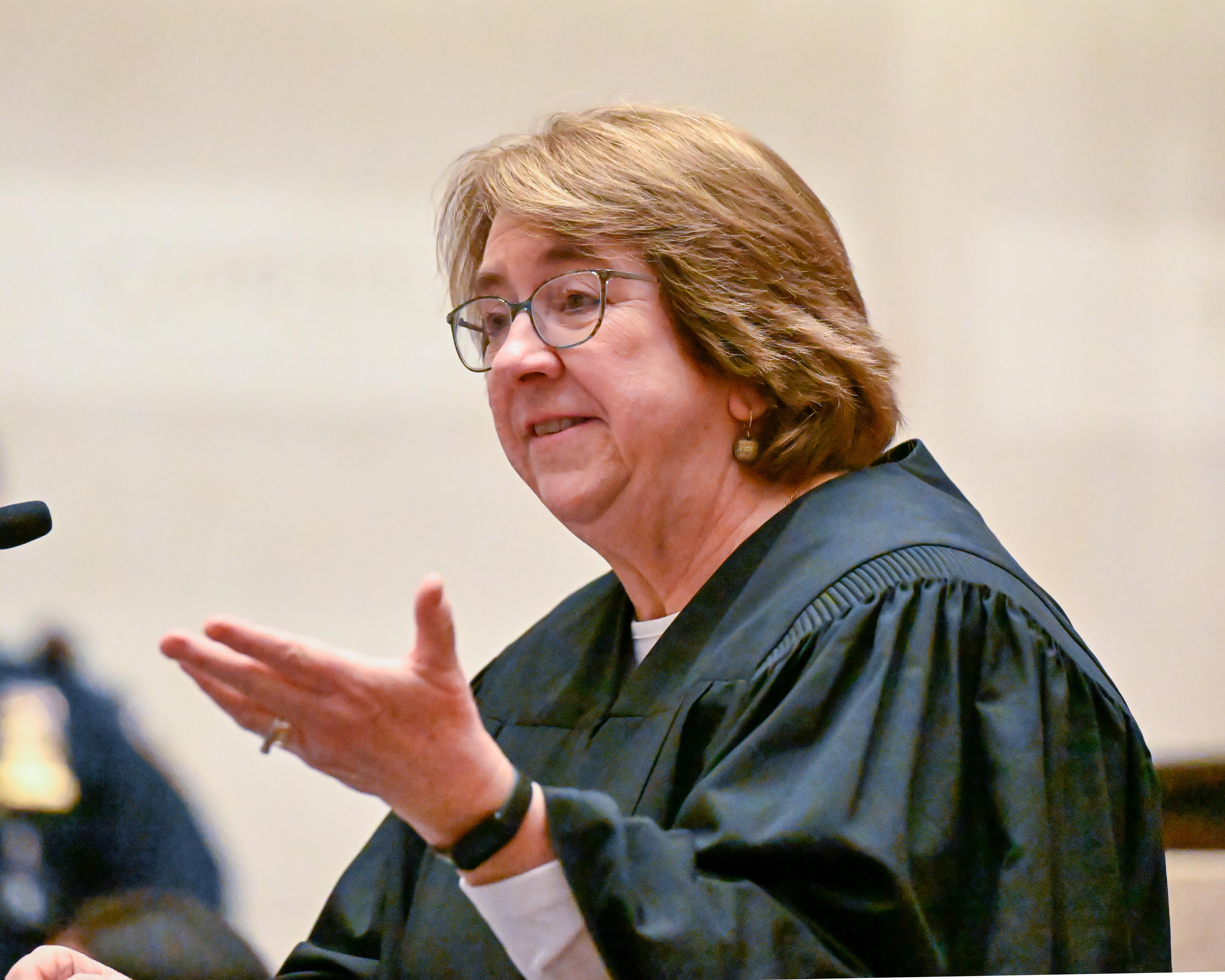 A picture from Justice Ryba's swearing in ceremony.