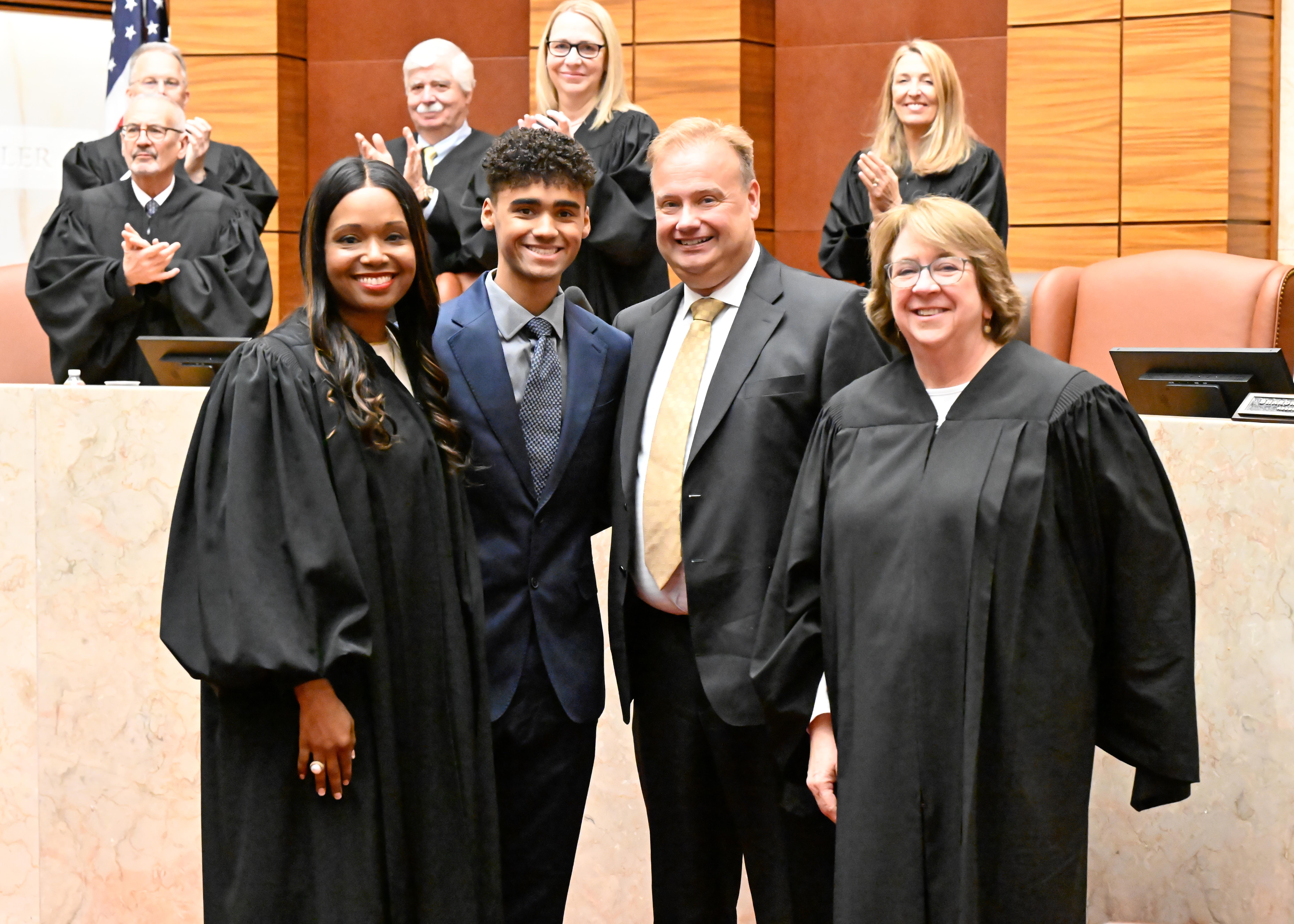 A picture from Justice Ryba's swearing in ceremony.