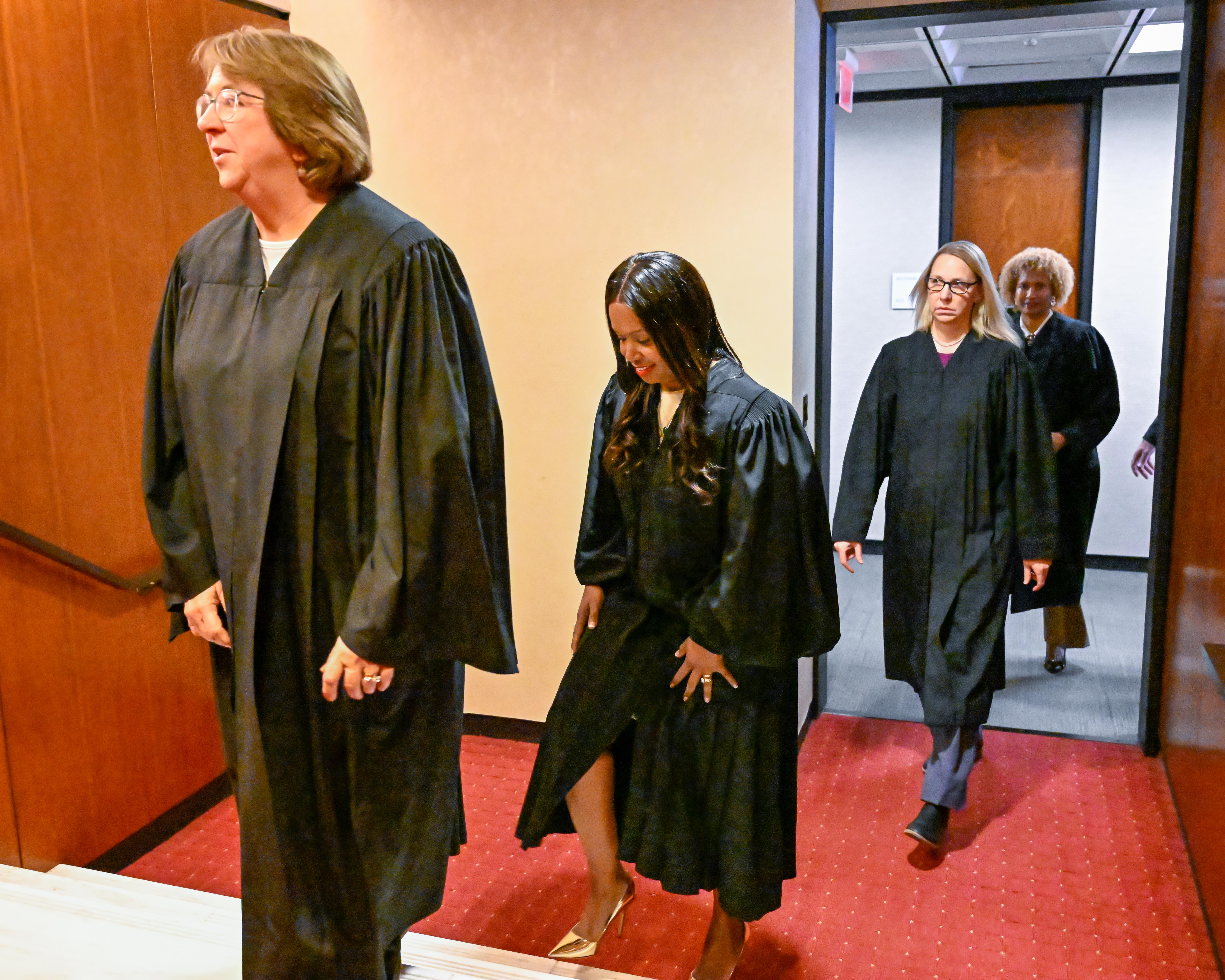 A picture from Justice Ryba's swearing in ceremony.