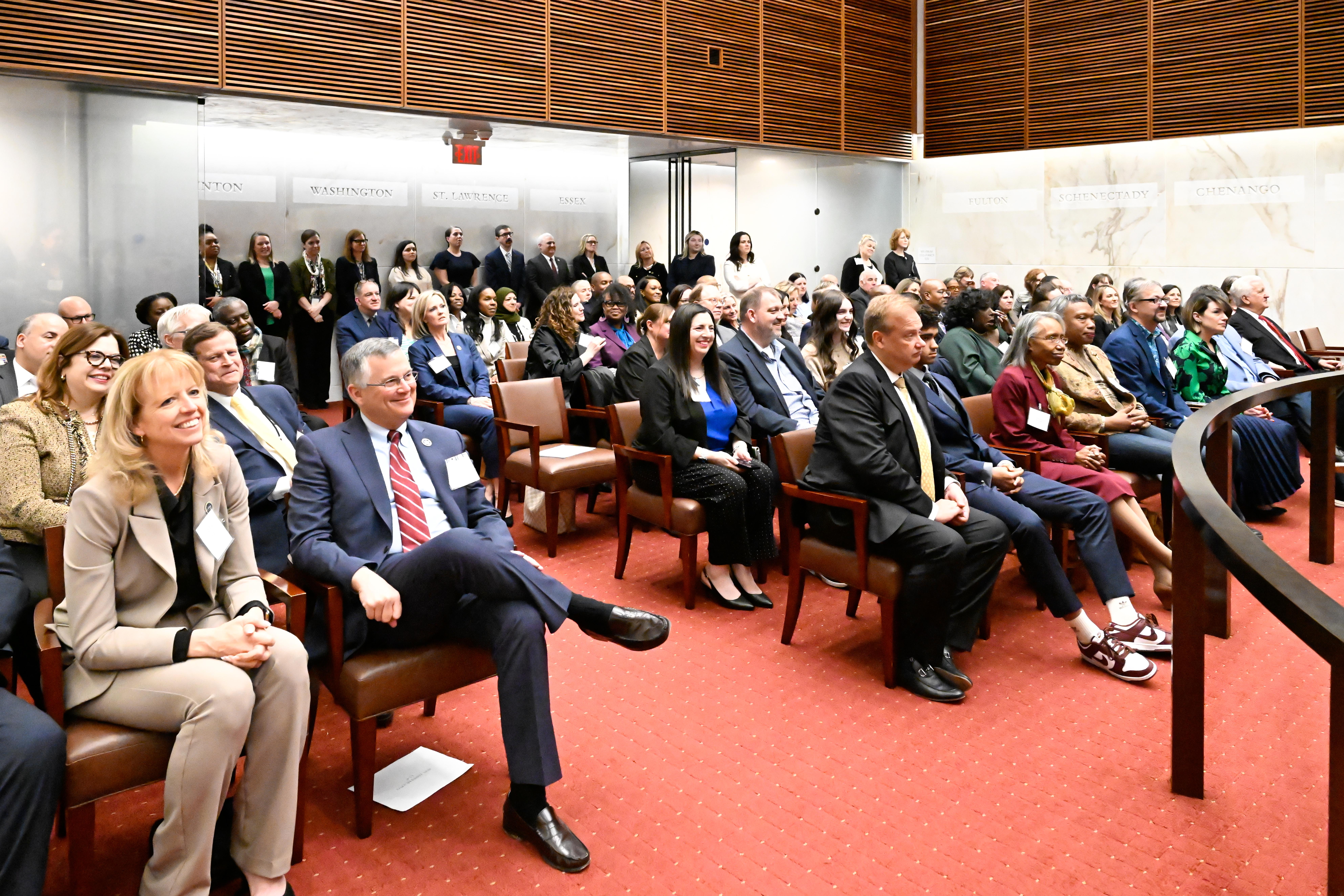 A picture from Justice Ryba's swearing in ceremony.