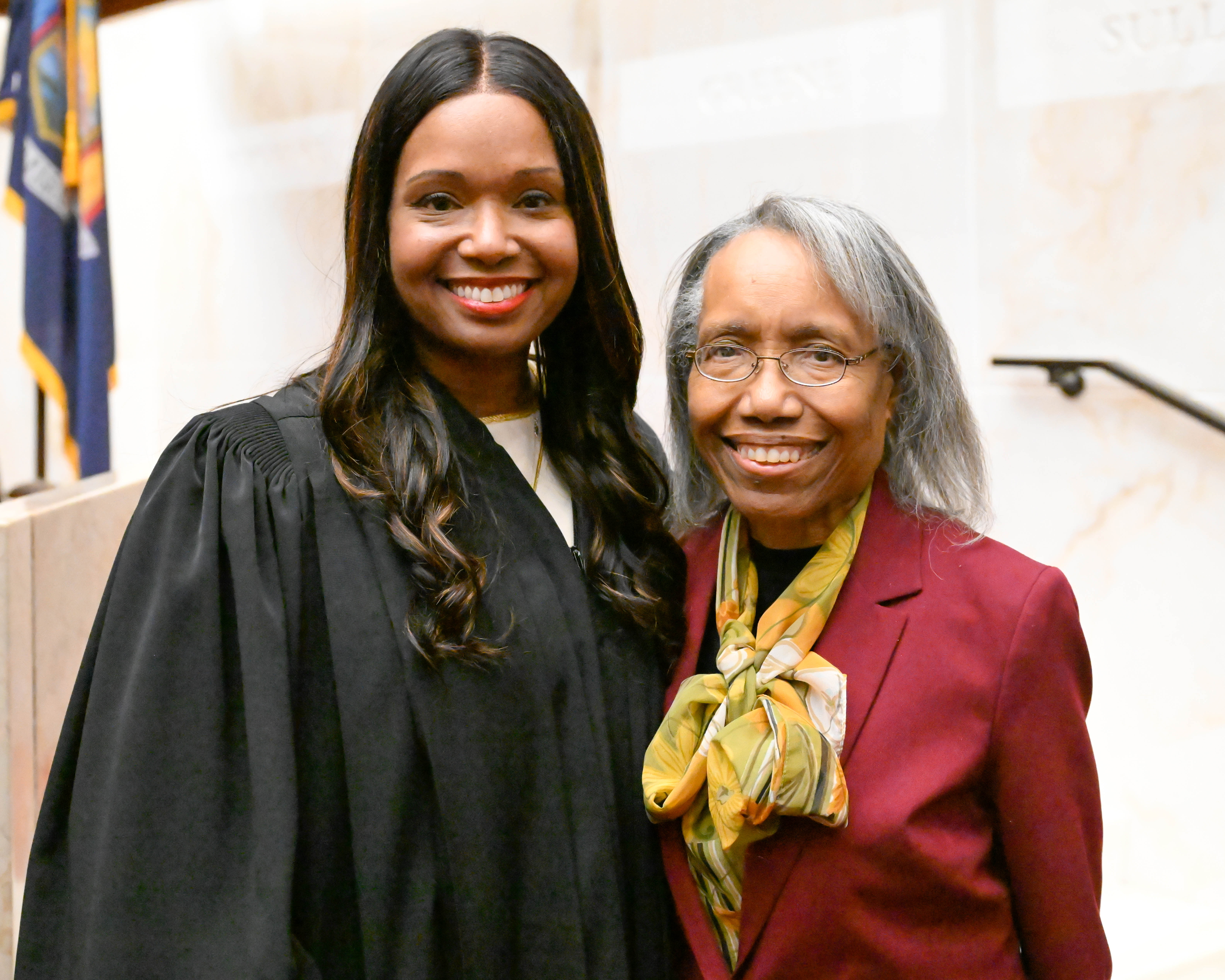 A picture from Justice Ryba's swearing in ceremony.