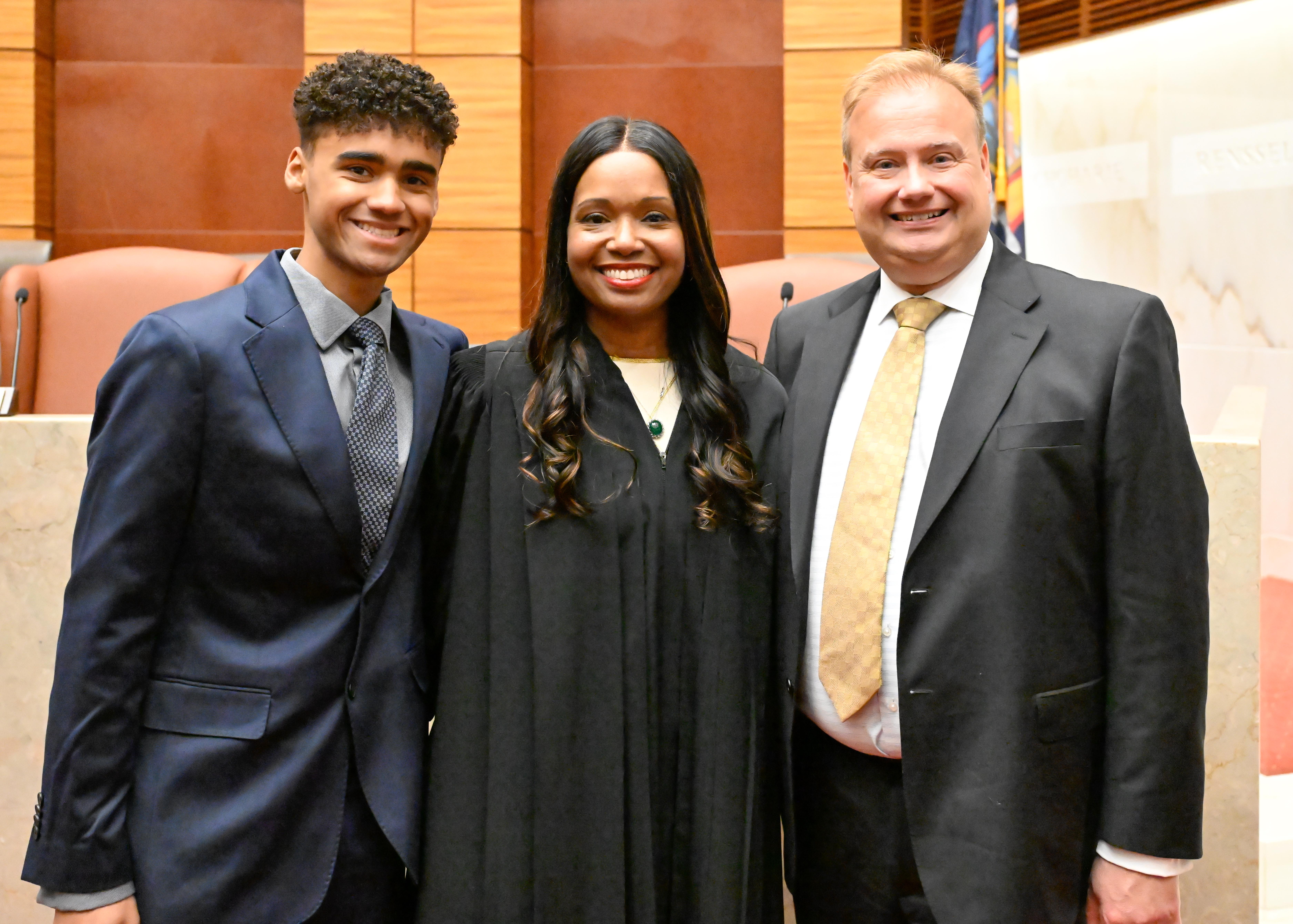 A picture from Justice Ryba's swearing in ceremony.