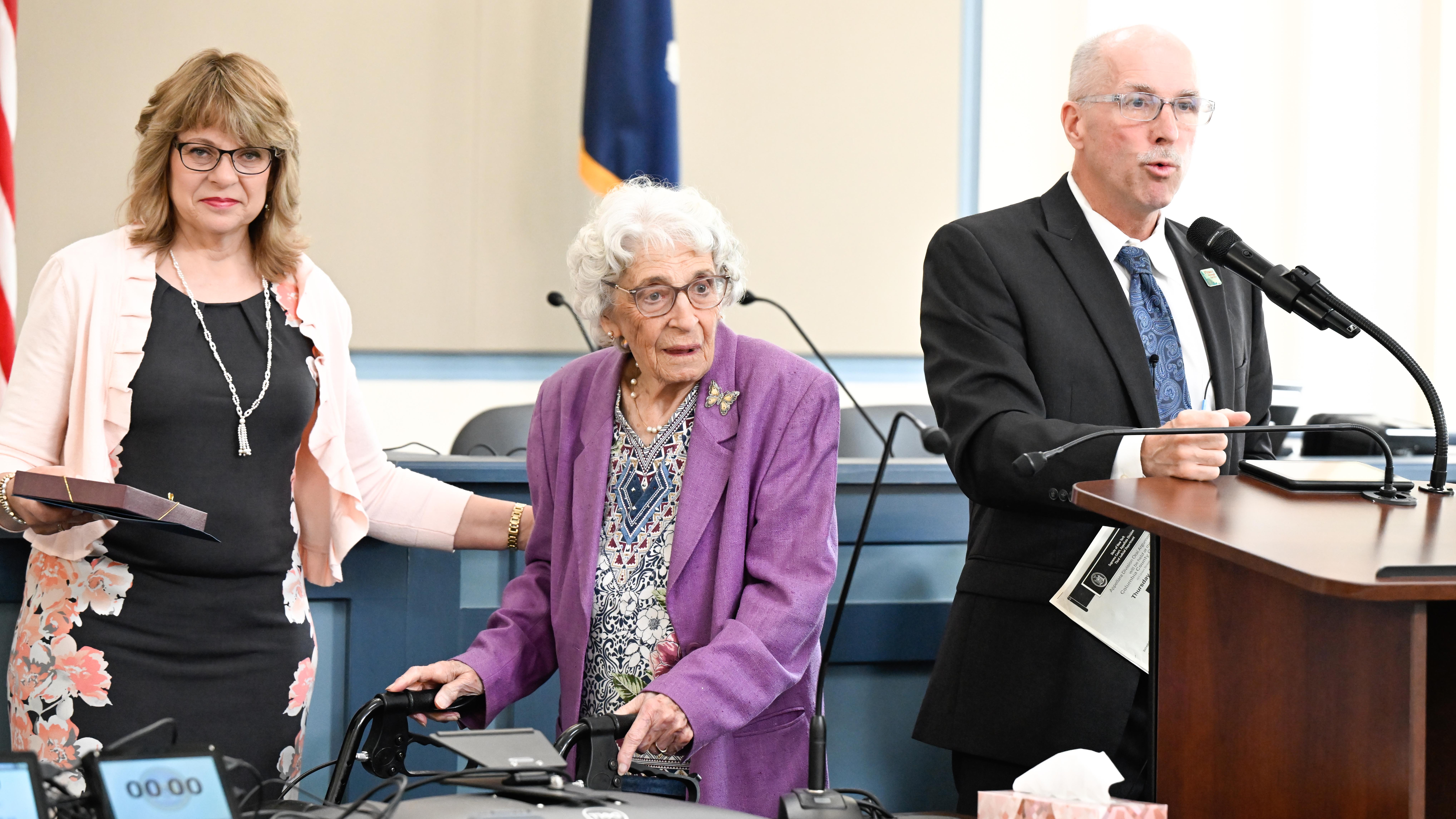 A picture from the session in Columbia County.