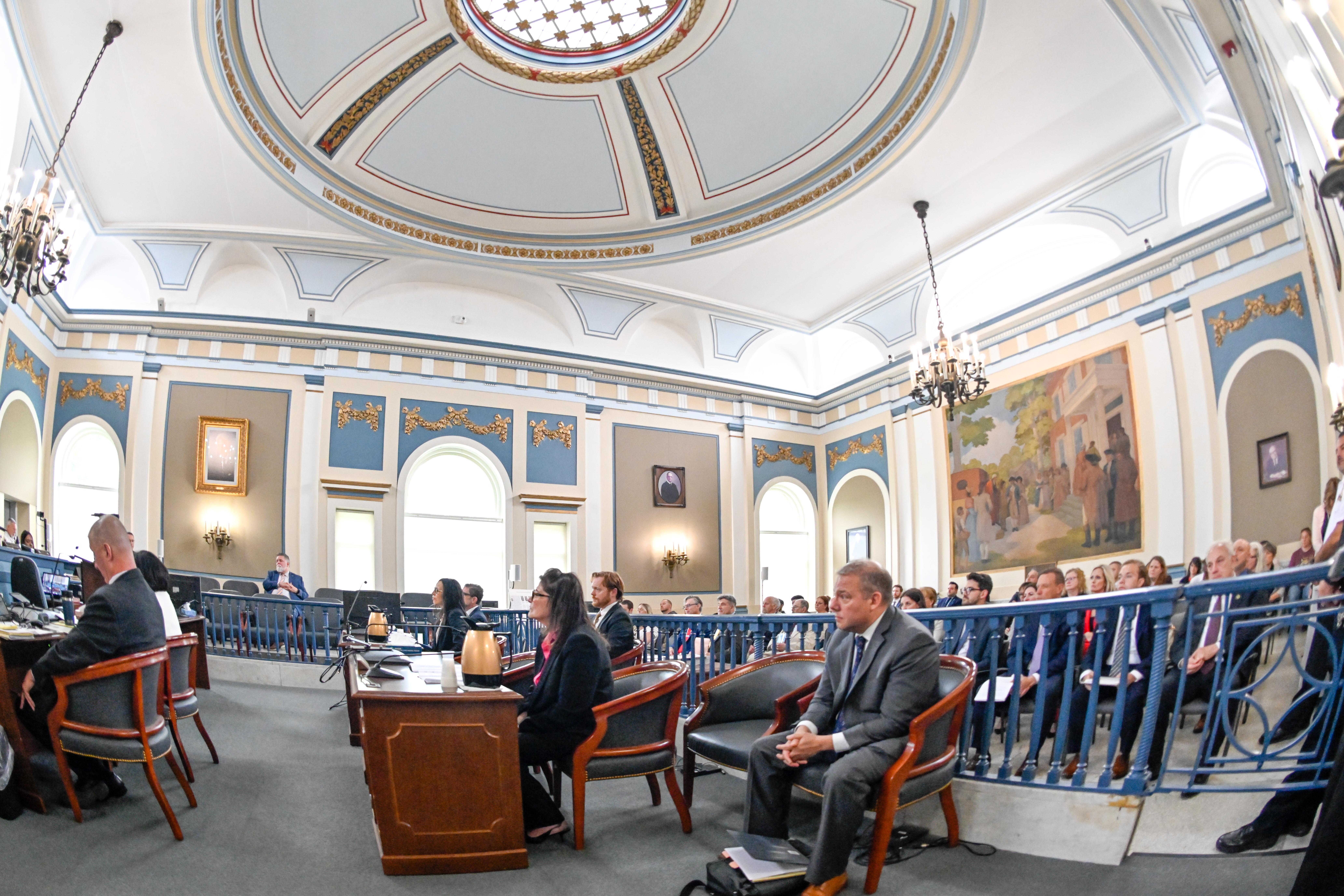 A picture from the session in Columbia County.