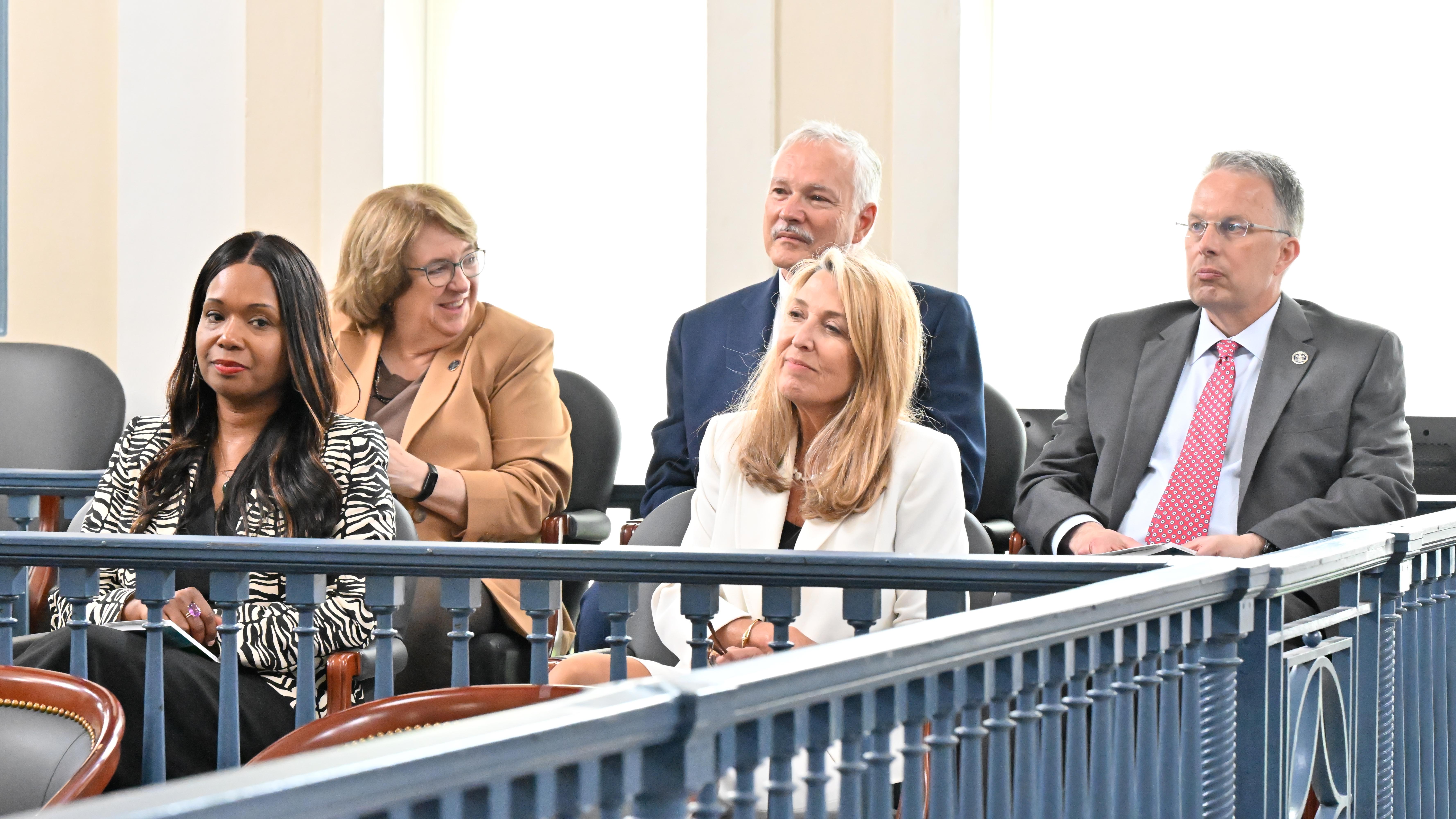 A picture from the session in Columbia County.