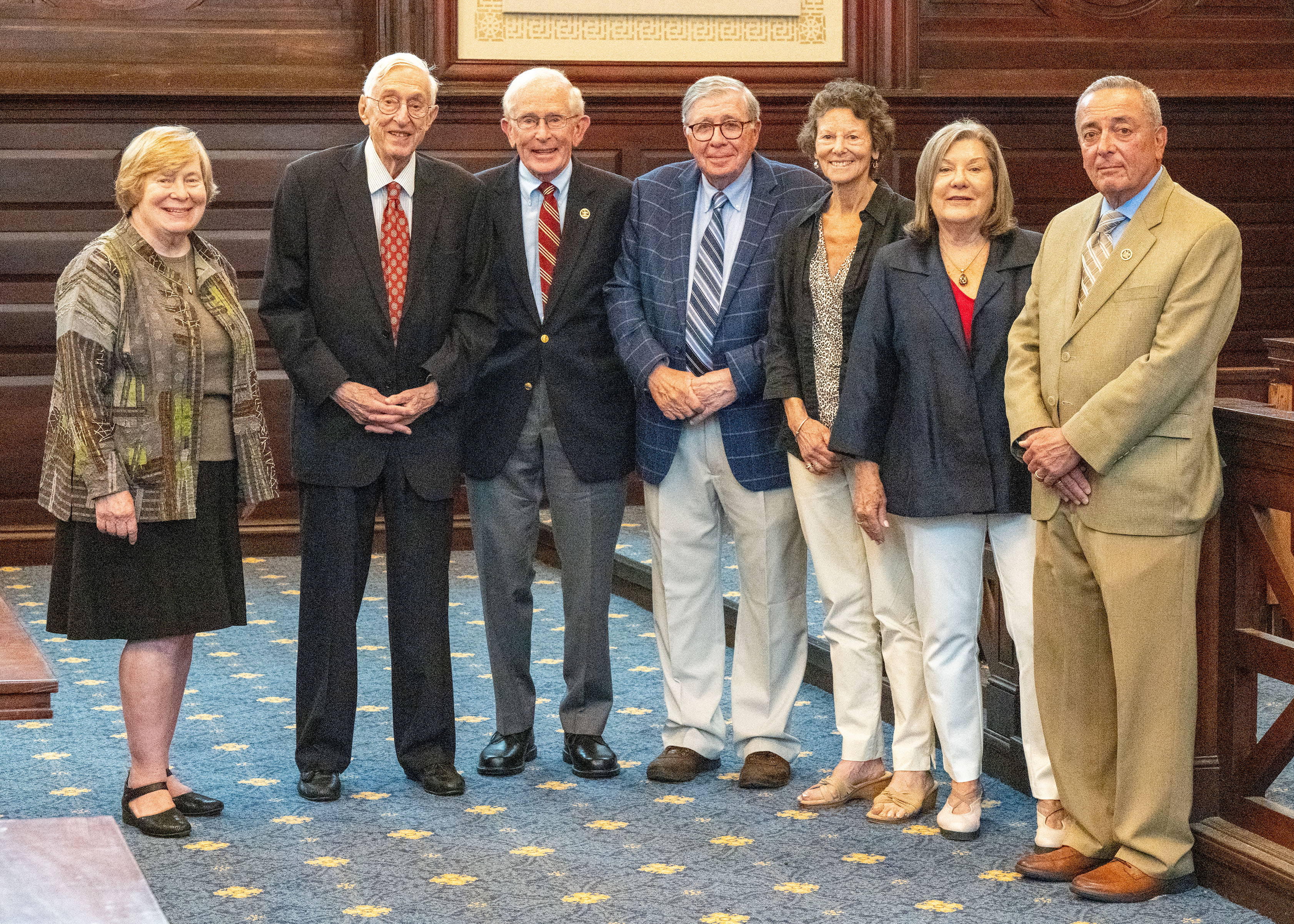 A picture from conversation with Hon. Edward O. Spain.