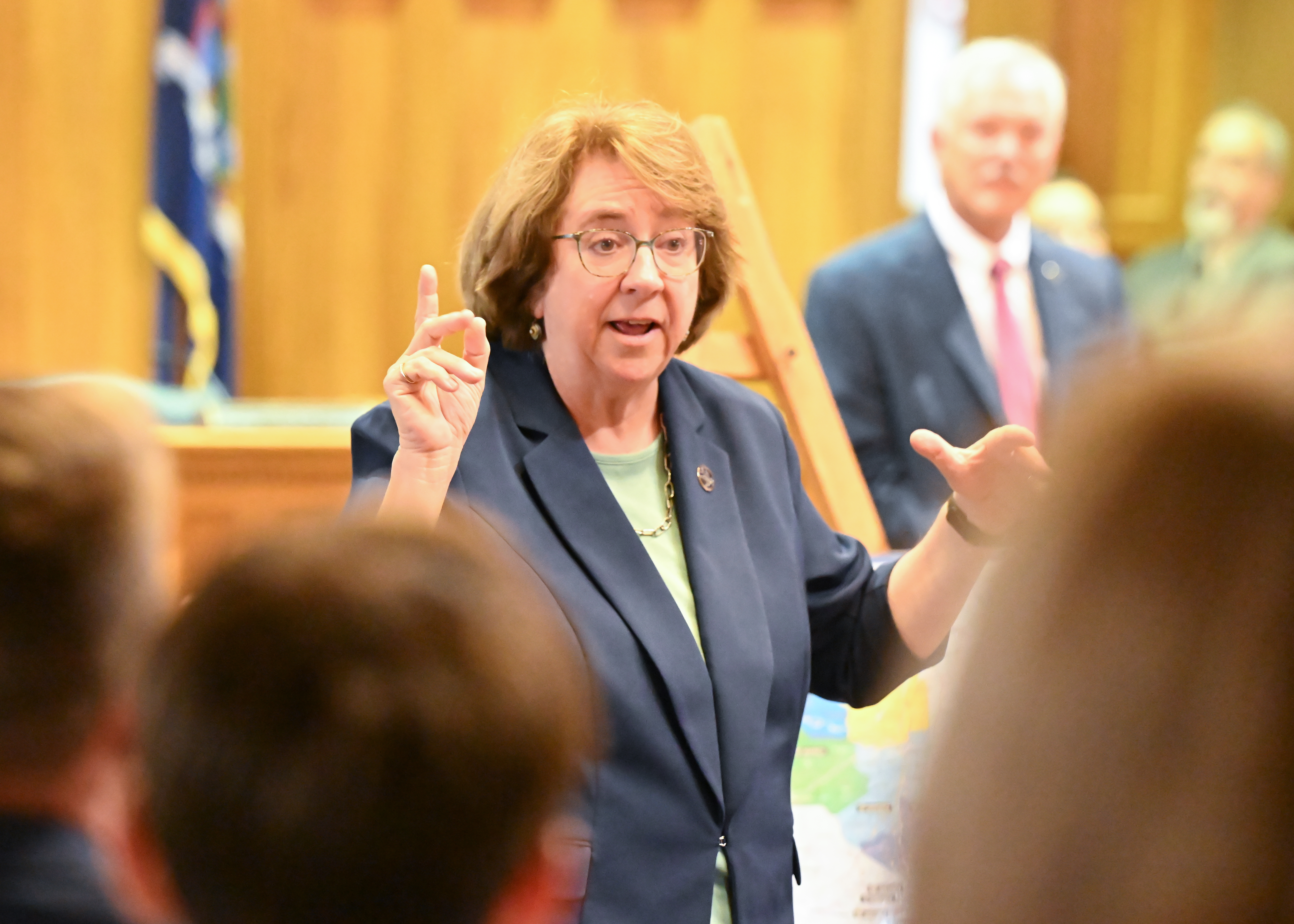 A picture from the session in Schoharie County.