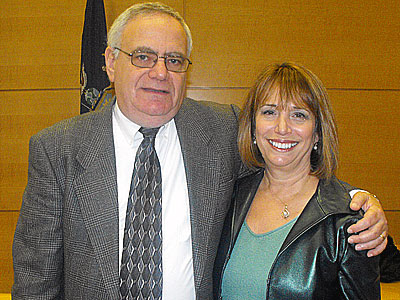 Staten Island Treatment Court Judge Alan J. Meyer and BTC Judge Jo Ann Ferdinand