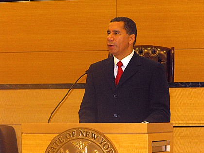 Governor Paterson Speaking