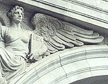 Architectural Detail of Angel with LEX