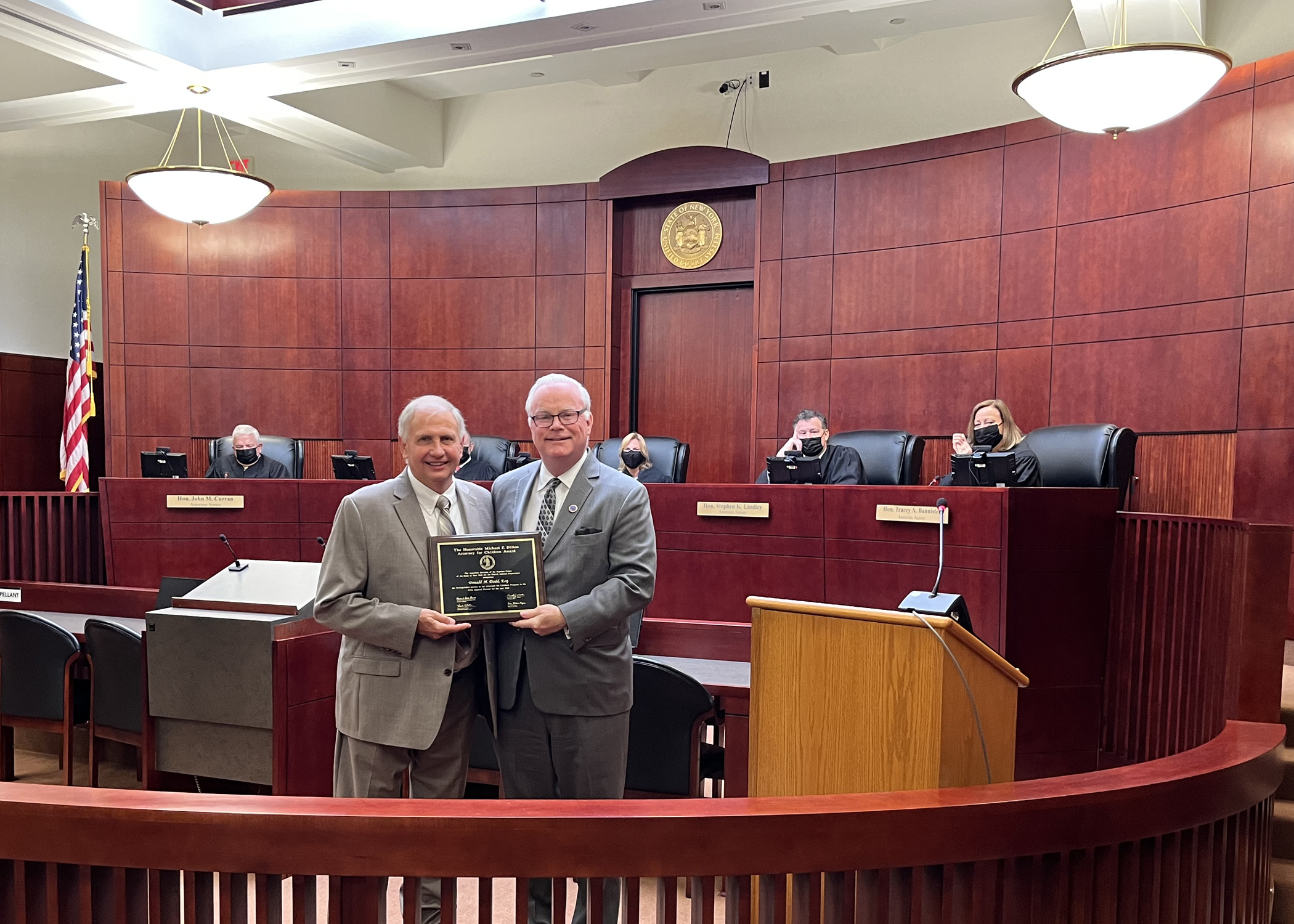 Donald H. Dodd Receives Award