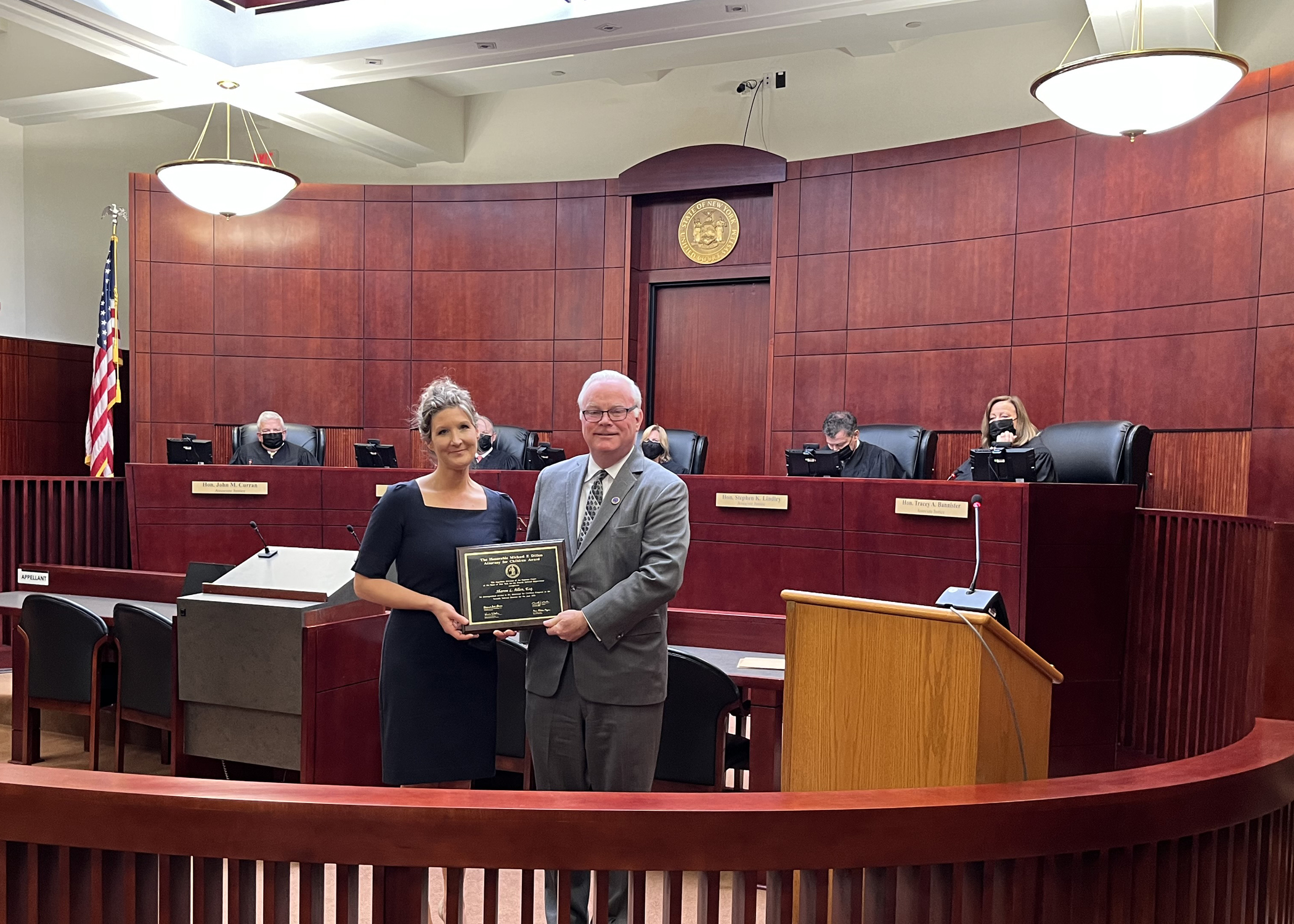 Sharon L. Allen Receives Award