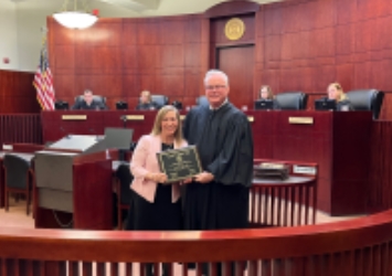 Stacey L. Scotti Receives Award