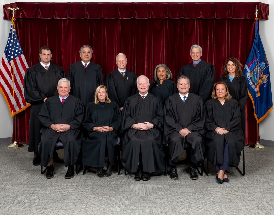 group photograph, dated 2018 of then Justices of the Appellate Division Fourth Department 