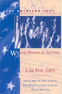Law Day 2005 Program Cover