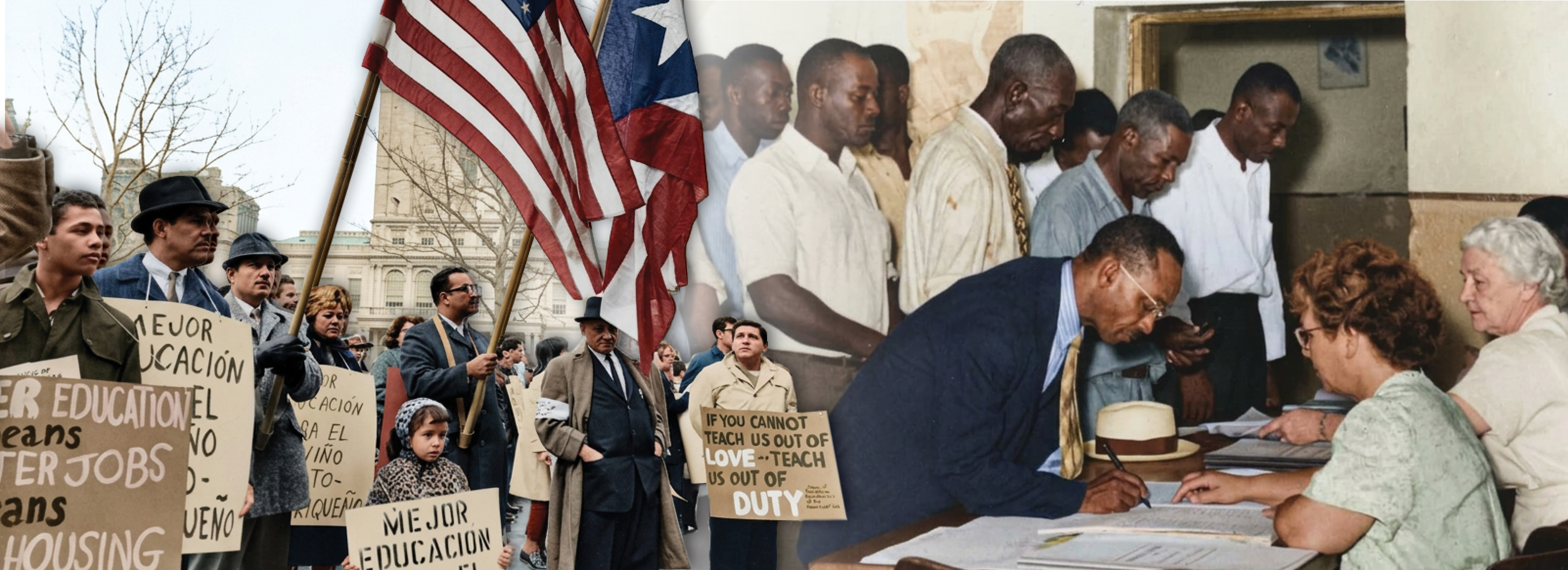 America 250 slide: Democracy Without Barriers