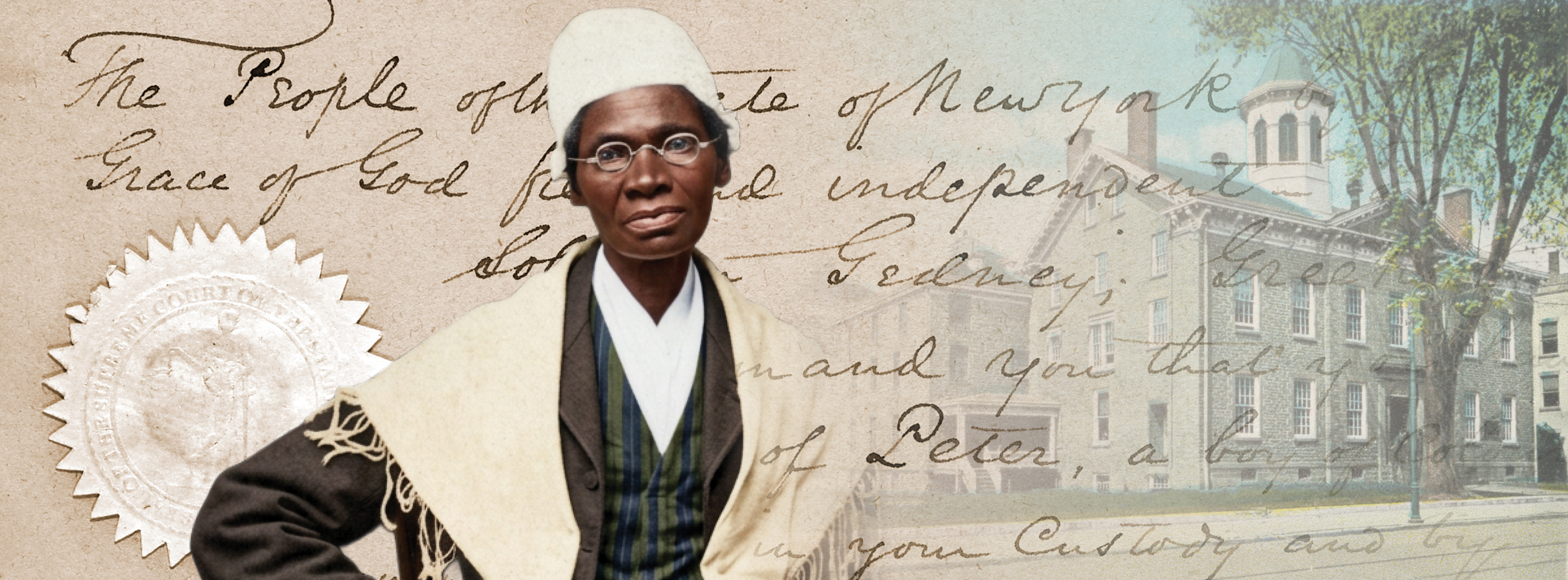 America 250 slide: Sojourner Truth Wins in Court