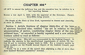 1938 Legislation