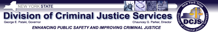NYS Division of Criminal Justice Services