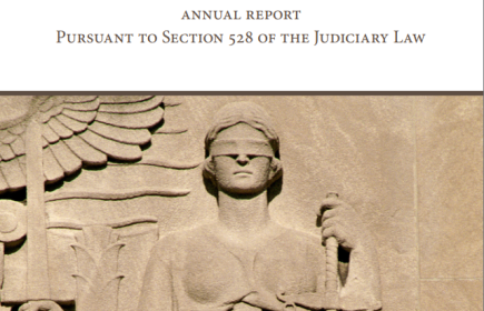 Annual Report Pursuant to Section 528 of the Judiciary Law
