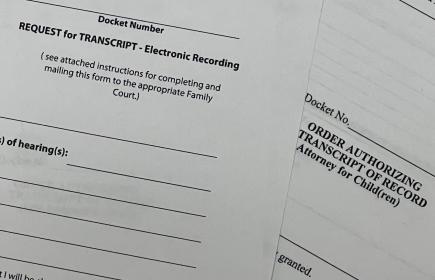 Transcript Request Form image