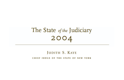 state of judiciary report 2004