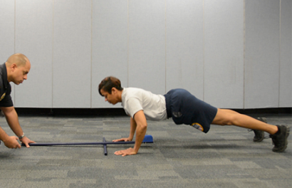 Incorrect push-up D