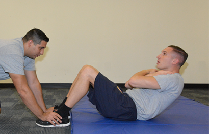Incorrect sit-ups C