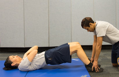 Incorrect sit-ups D