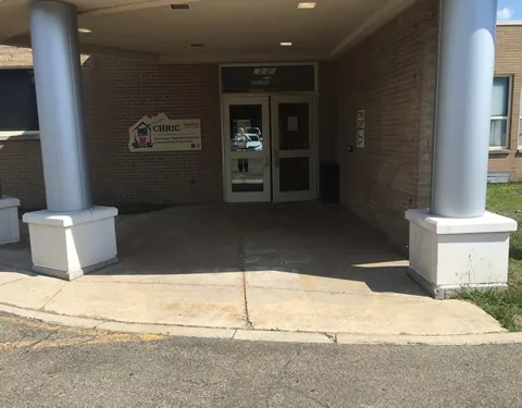  ADA accessible automatic double doors