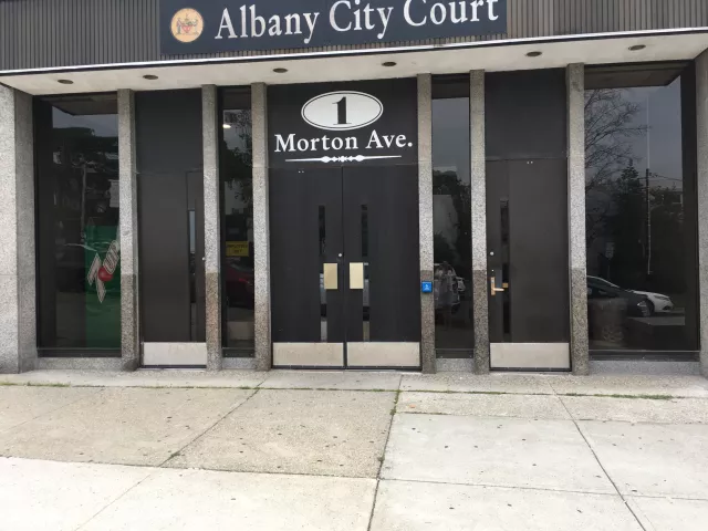 Albany City Criminal Court Entrance