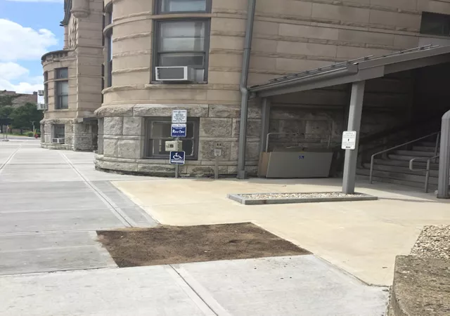 Cohoes City Court Entrance