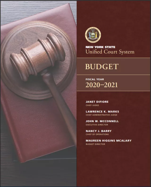 Budget Book for Fiscal Year 2021