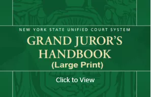 Grand Juror Handbook Large Print