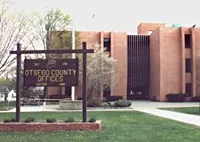 Description of photo: Picture of Otsego County Office Building entrance