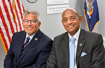 Hon. Joseph A. Zayas and Hon. Norman St. George