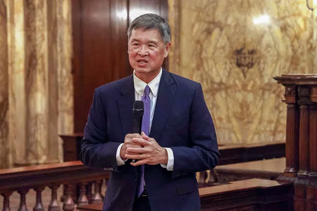 Senior U.S. Court of Appeals-Second Circuit Judge Denny Chin was among the speakers at the Appellate Division, First Department’s AAPI Heritage Month program in Manhattan 