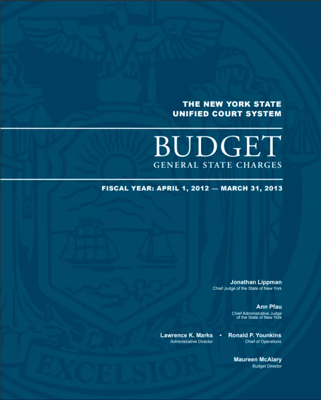 General State Charges for Fiscal Year 2013
