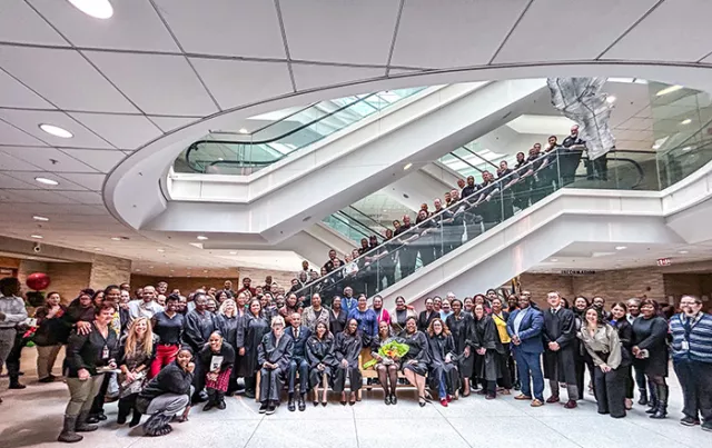 Queens Family Court’s Black History Month celebration.
