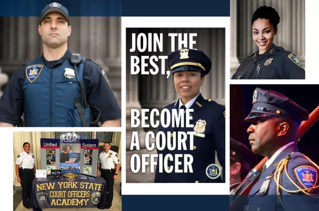 Join the best, become a Court Officer