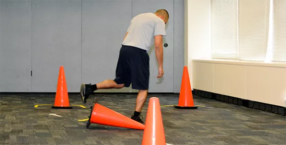 Illinois Run cone tipping