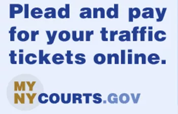 Plead and pay for your traffic tickets online at mynycourts.gov